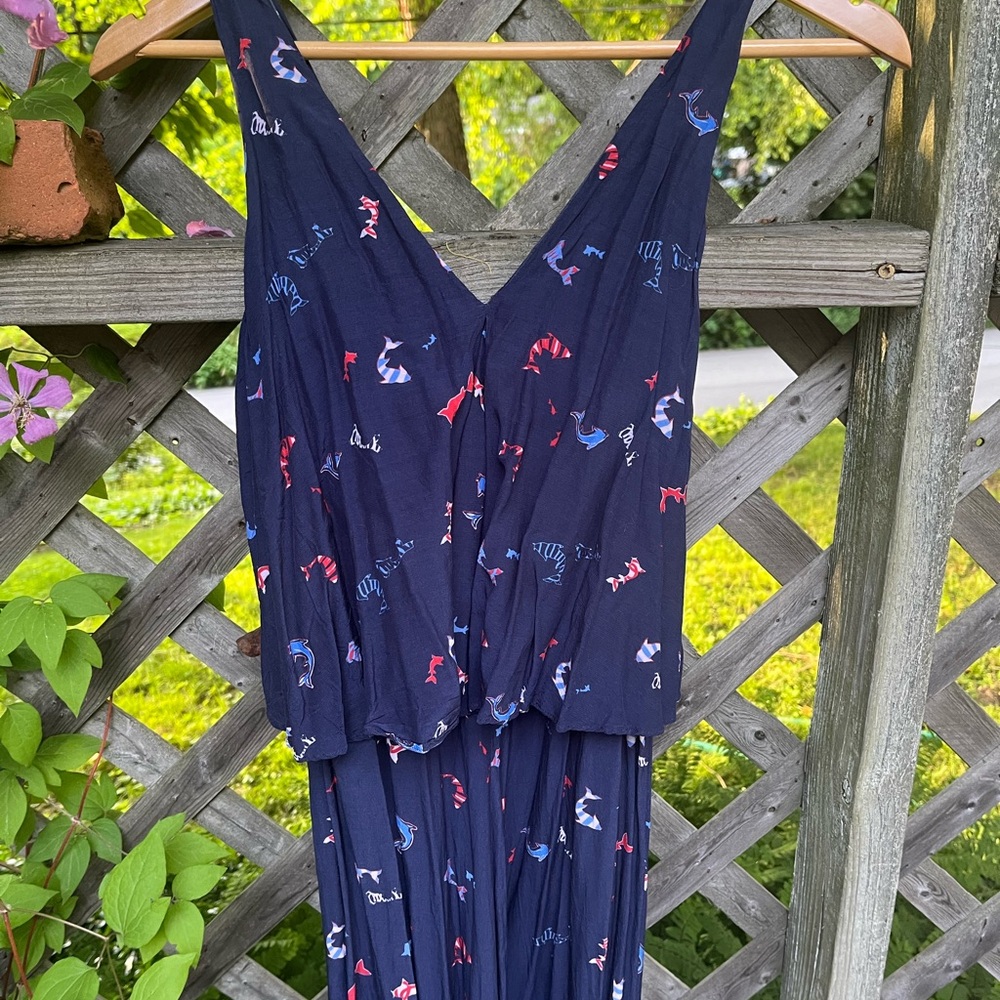 Tommy Hilfiger dress navy with pattern